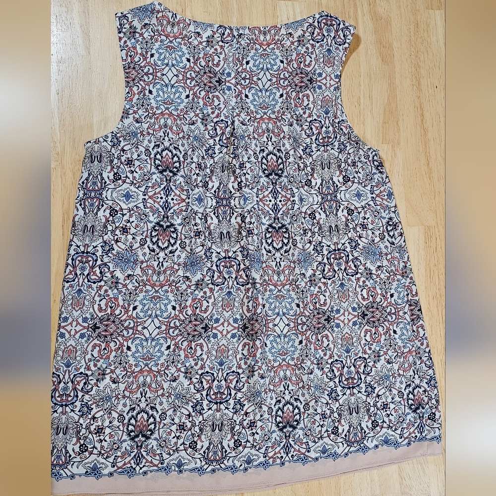 Max Studio Sleeveless Patterned Top - image 4